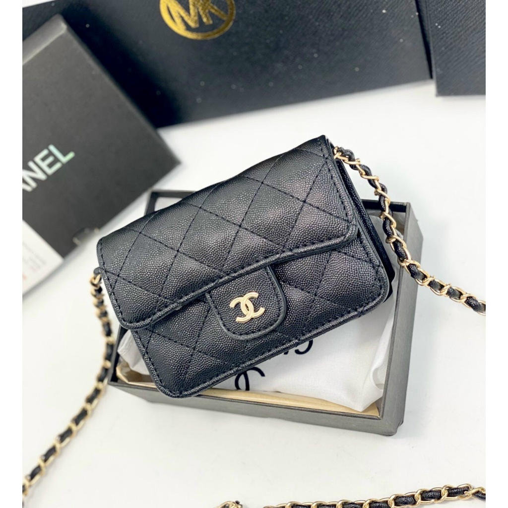 Túi đeo chéo CN mini da hạt