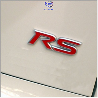 Miếng dán logo bằng kim loại chữ RS dùng cho trang trí các mẫu xe Honda