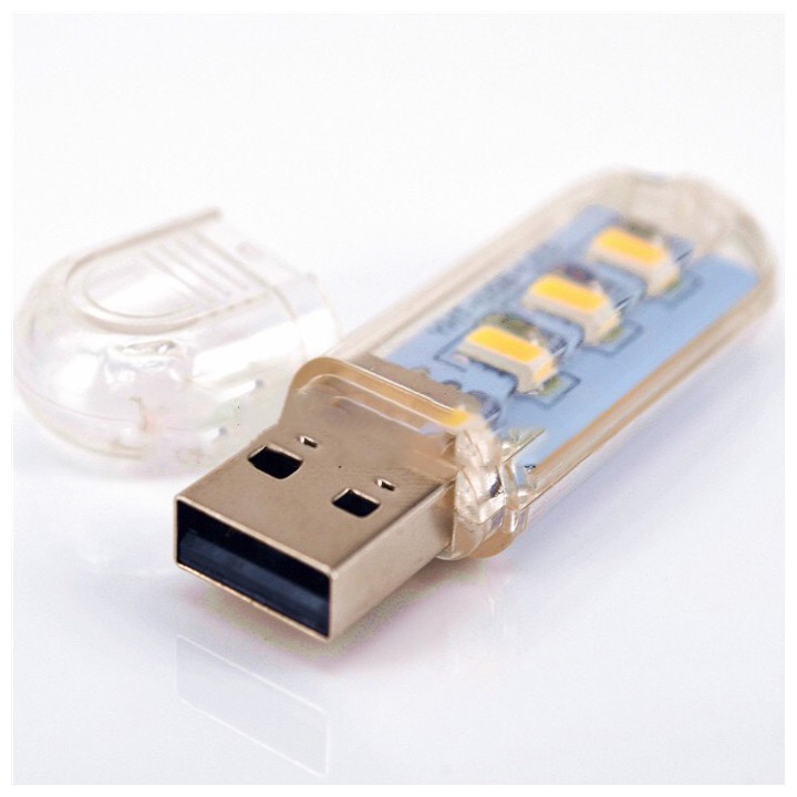 ĐÈN LED USB TRONG SUỐT BÓNG SIÊU Sáng