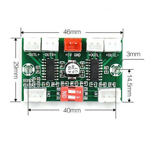 Bảng Mạch Khuếch Đại Âm Thanh PAM8403 4 Kênh 4 * 3W DC 5V