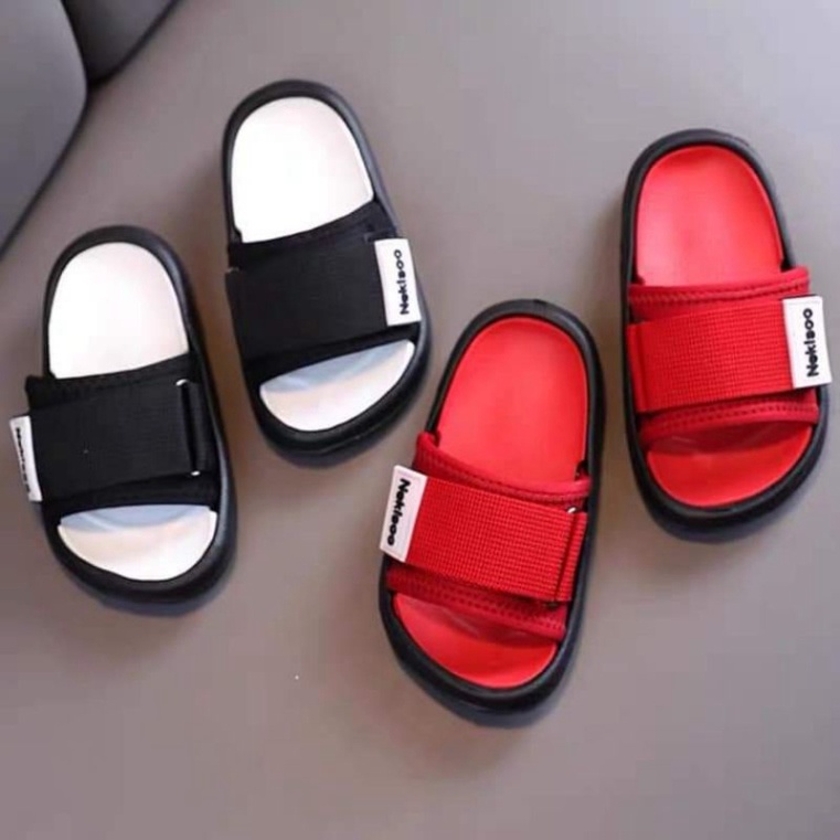 ⚡️% ẢNH THẬT- Dép Lê cho bé trai dây dù Siêu Nhẹ Siêu êm chống trơn nhầy sz 24-35