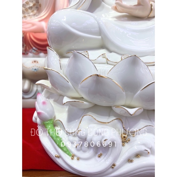 Tượng Mẹ Quan Âm Bồ Tát bằng Sứ - Tượng Phật Bà Quan Âm Thờ Cúng