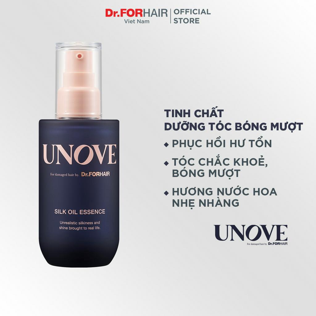 Tinh chất nuôi dưỡng chăm sóc tóc khô xơ và hư tổn DR.FORHAIR UNOVE silk oil essence 70ml