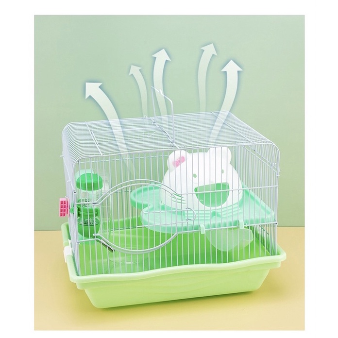 Lồng Hamster Mèo đầy đủ phụ kiện