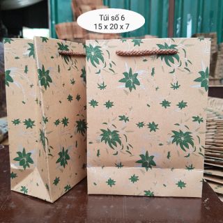 Túi quà tặng ( combo 100 túi số 6 )