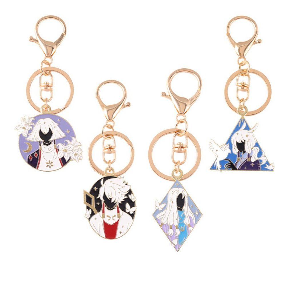 DARNELL Móc Khóa Hình Bầu Trời Hoạt Hình Dễ Thương charms