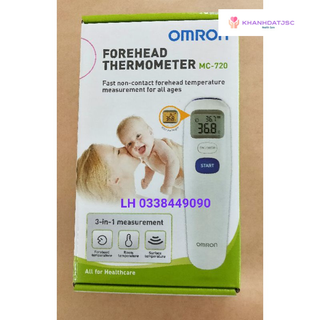 Nhiệt kế đo trán Omron MC-720 (chính hãng bảo hành 2 năm)