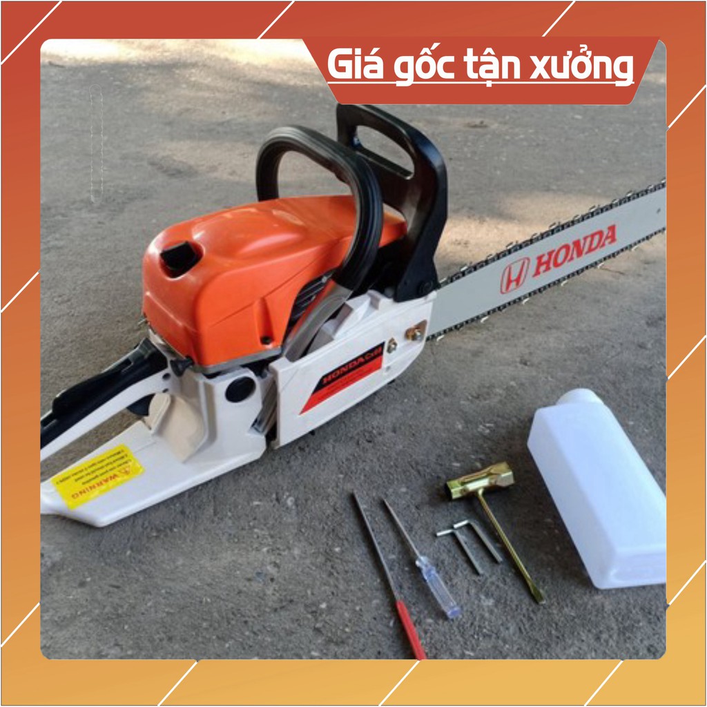 Chính hãng máy cưa xích chạy xăng honda cx68-máy cưa gỗ chạy xăng lam dài 55cm0
