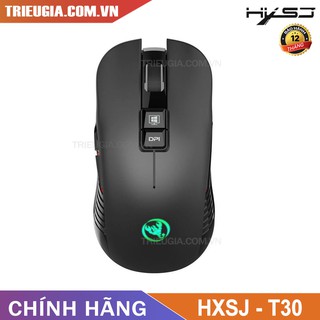 Chuột hxsj t30 không dây – pin sạc – chính hãng