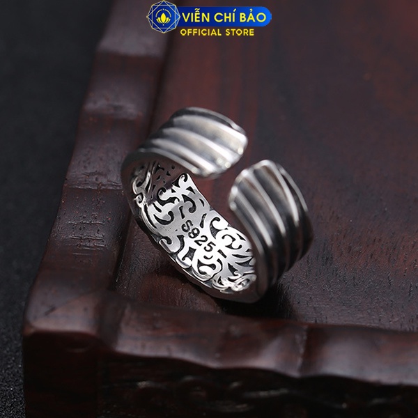Nhẫn bạc nam Thiên Nhãn chất liệu bạc Thái 925 thời trang phụ kiện trang sức Viễn Chí Bảo N101142x