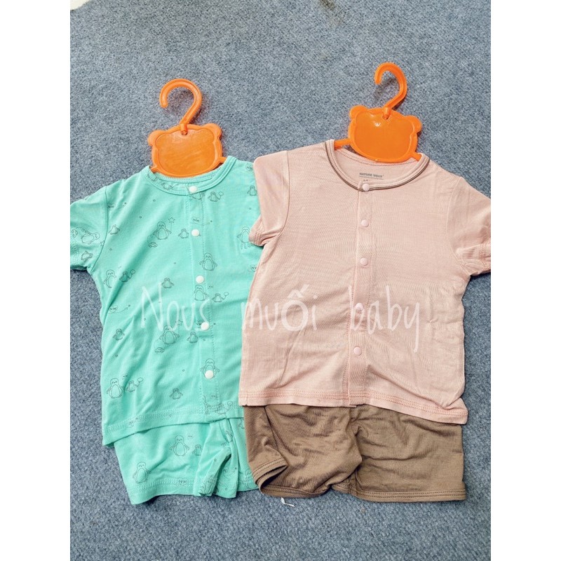 set 2 bộ quần áo cộc nature wear