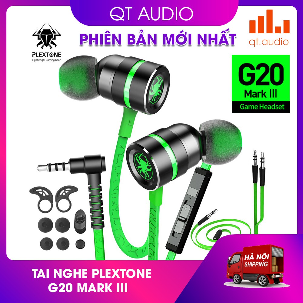 Tai nghe plextone G20, chuyên game,có mic cực hot,PUBG,nhiều phụ kiện