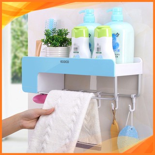 Kệ nhà tắm để đồ đa năng ECOCO cao cấp không cần khoan tường 9232
