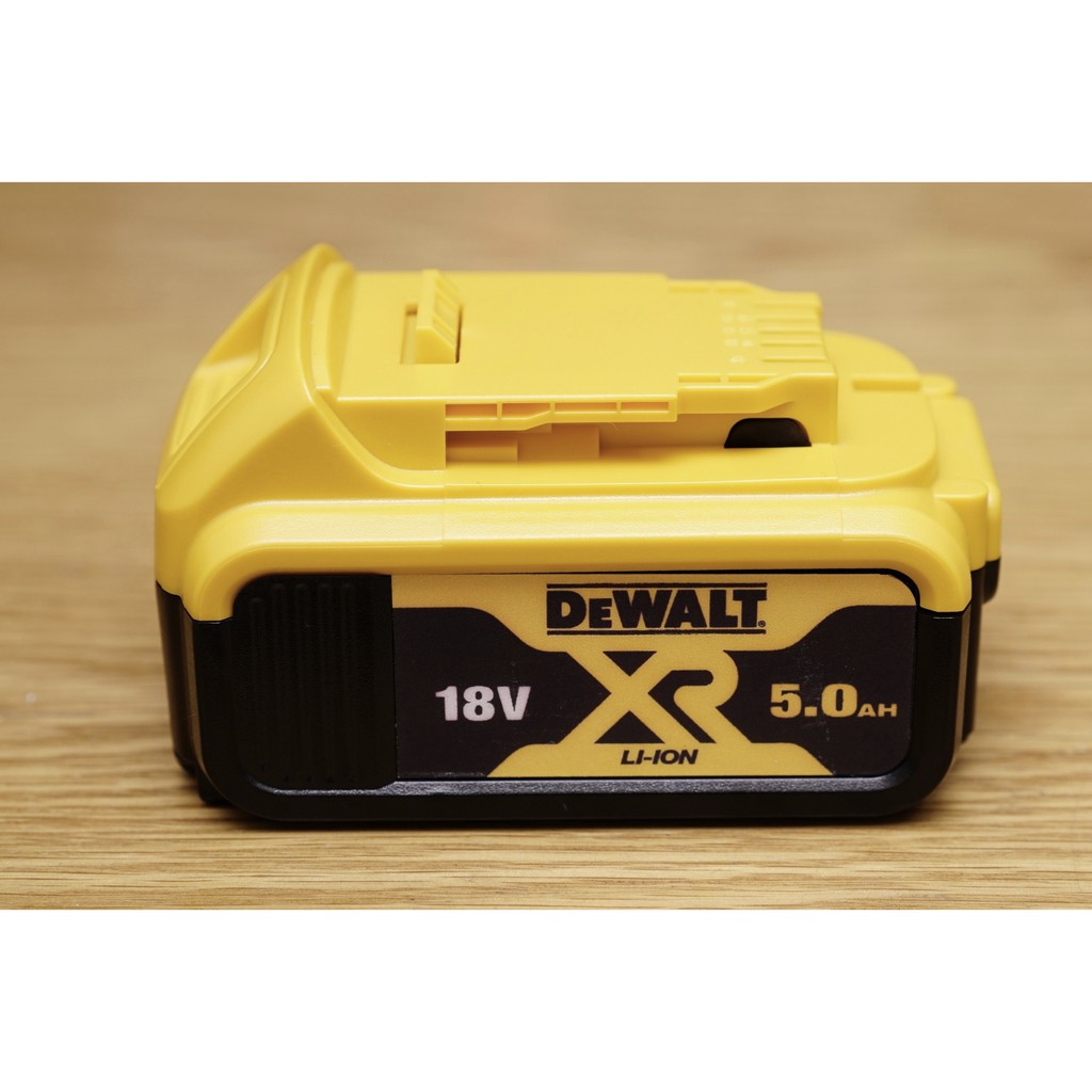 DMTT Vỏ Và Mạch Pin 18v 4.0Ah 5.0Ah 6.0Ah Nhận Zin Dewalt, 2 Hàng Cell, Vỏ Nắp Màu Vàng