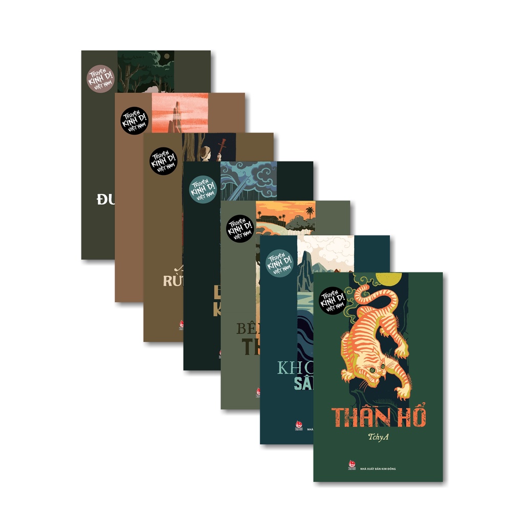 Sách - Combo Truyện kinh dị Việt Nam - 7 cuốn