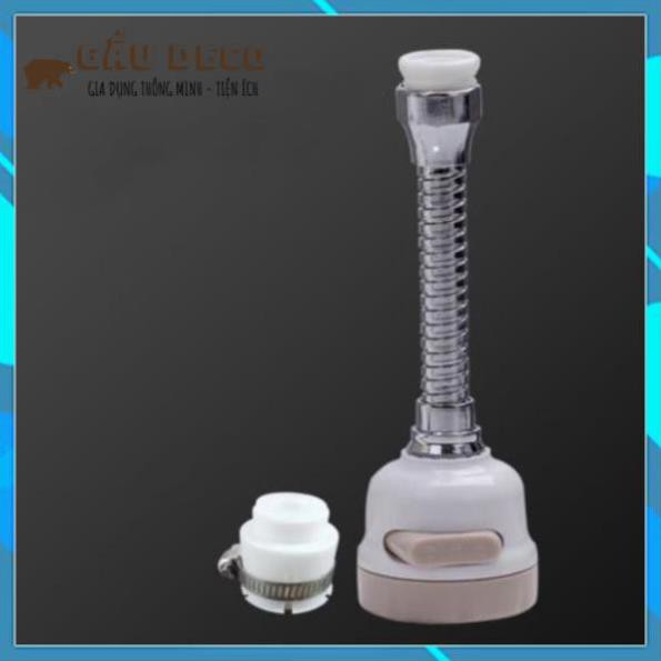 Vòi nước tăng áp rửa bát inox [FREESHIP] -  Dễ dàng chỉnh vị trí xịt, xoay 360 độ - Áp suất nước rất mạnh 3 chế độ xả