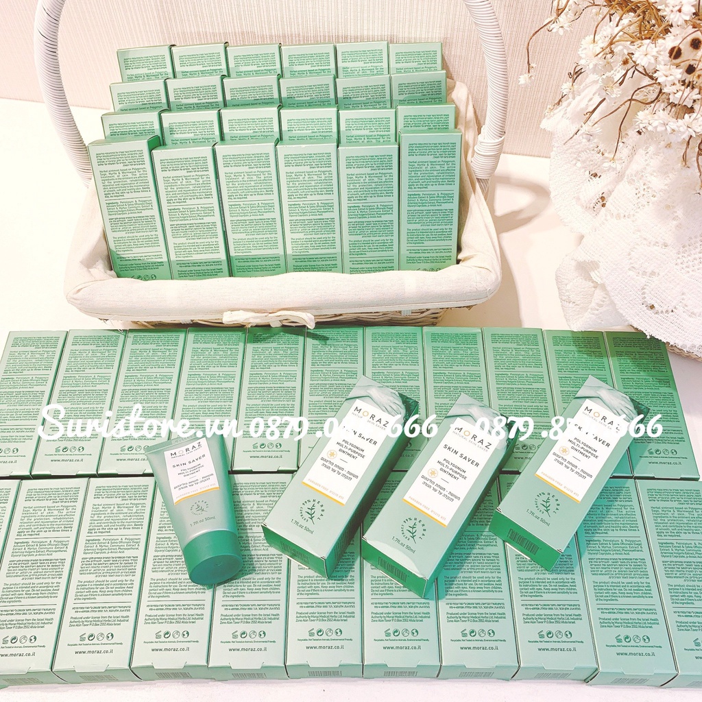 Kem giải cứu da Skin Saver Moraz Do Thái - lọ 50ml