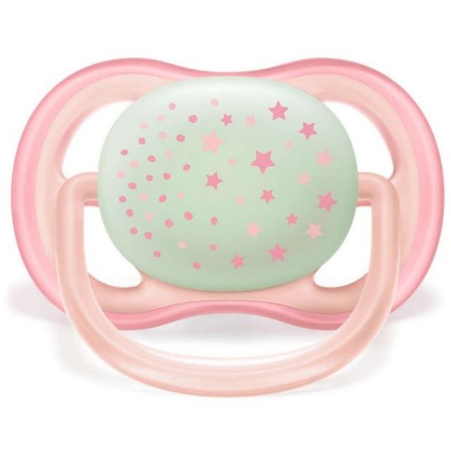 Ty ngậm ban đêm Philips AVENT Ultra Air Night Time cho bé 0-6-18 tháng