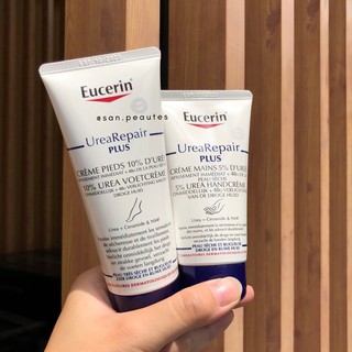 Kem dưỡng da tay chân Eucerin Urea Repair Plus