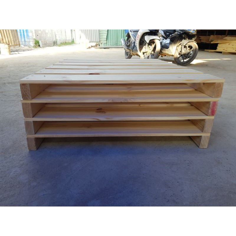 Giường kiểu pallet xếp gọn rẻ vô địch