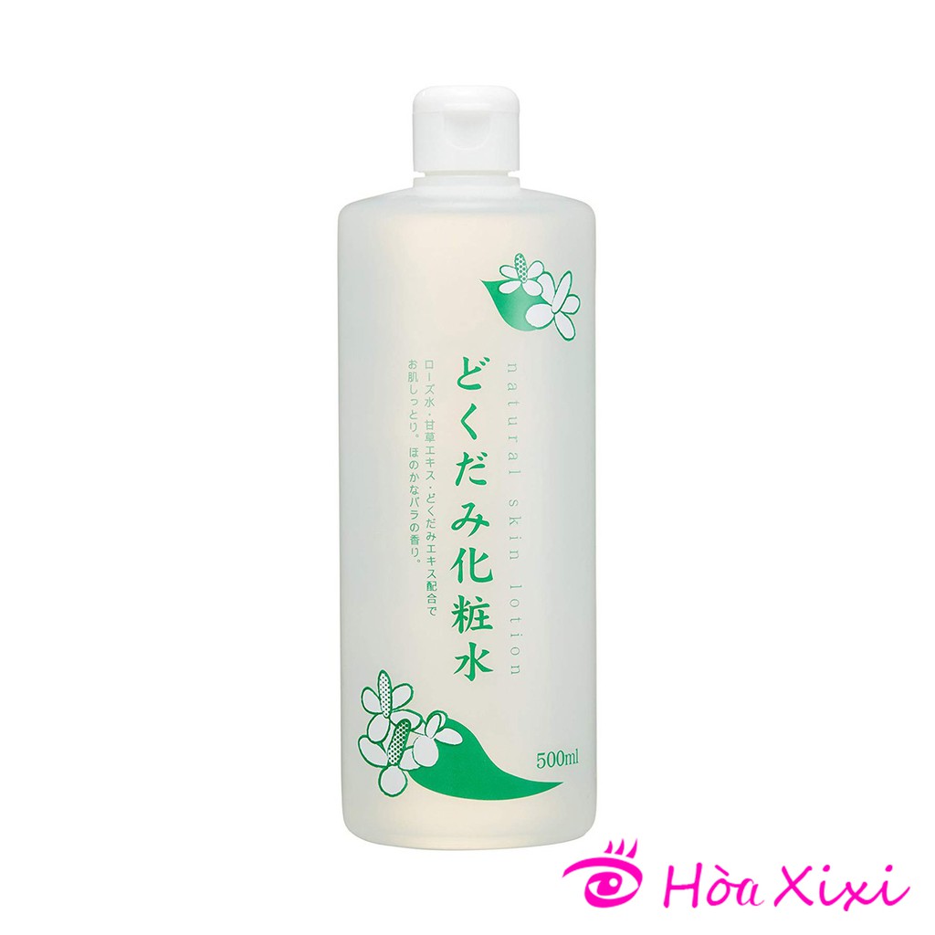 Nước hoa hồng Diếp Cá Toner Dokudami Natural Skin Lotion Nhật Bản 500ml