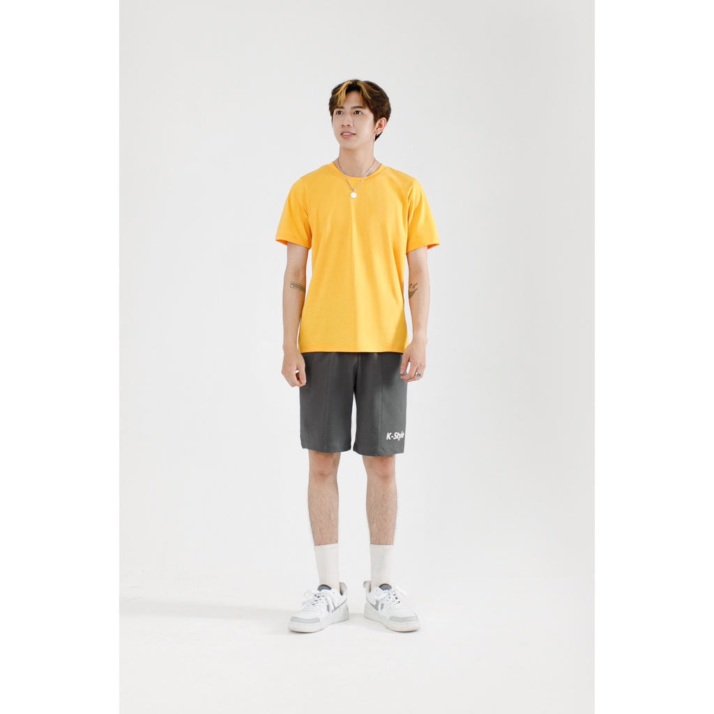 Áo Thun Nam Cộc Tay  MANDO Chất Liệu Cotton Nhẹ Mát, Thấm Hút Mồ Hôi, Form Rộng Tôn Dáng APT06