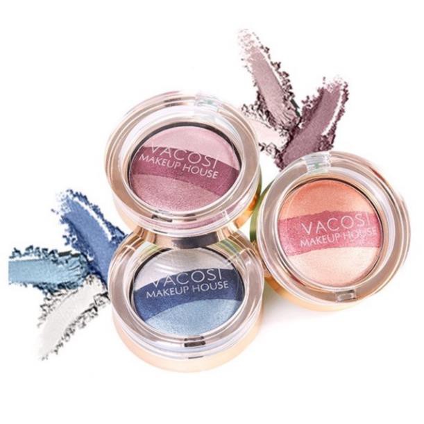 [Hàng chính hãng] Phấn mắt phối 3 màu Vacosi Eyeshadow 5g | BigBuy360 - bigbuy360.vn