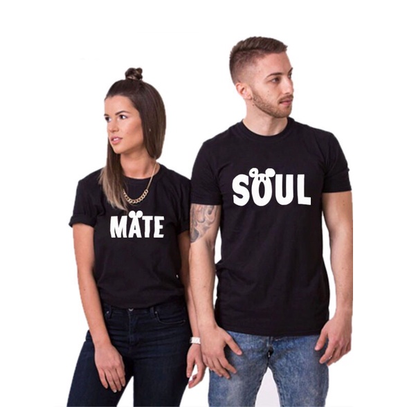 Áo đôi đẹp thun cotton loại 1 đủ màu size giá 2 áo