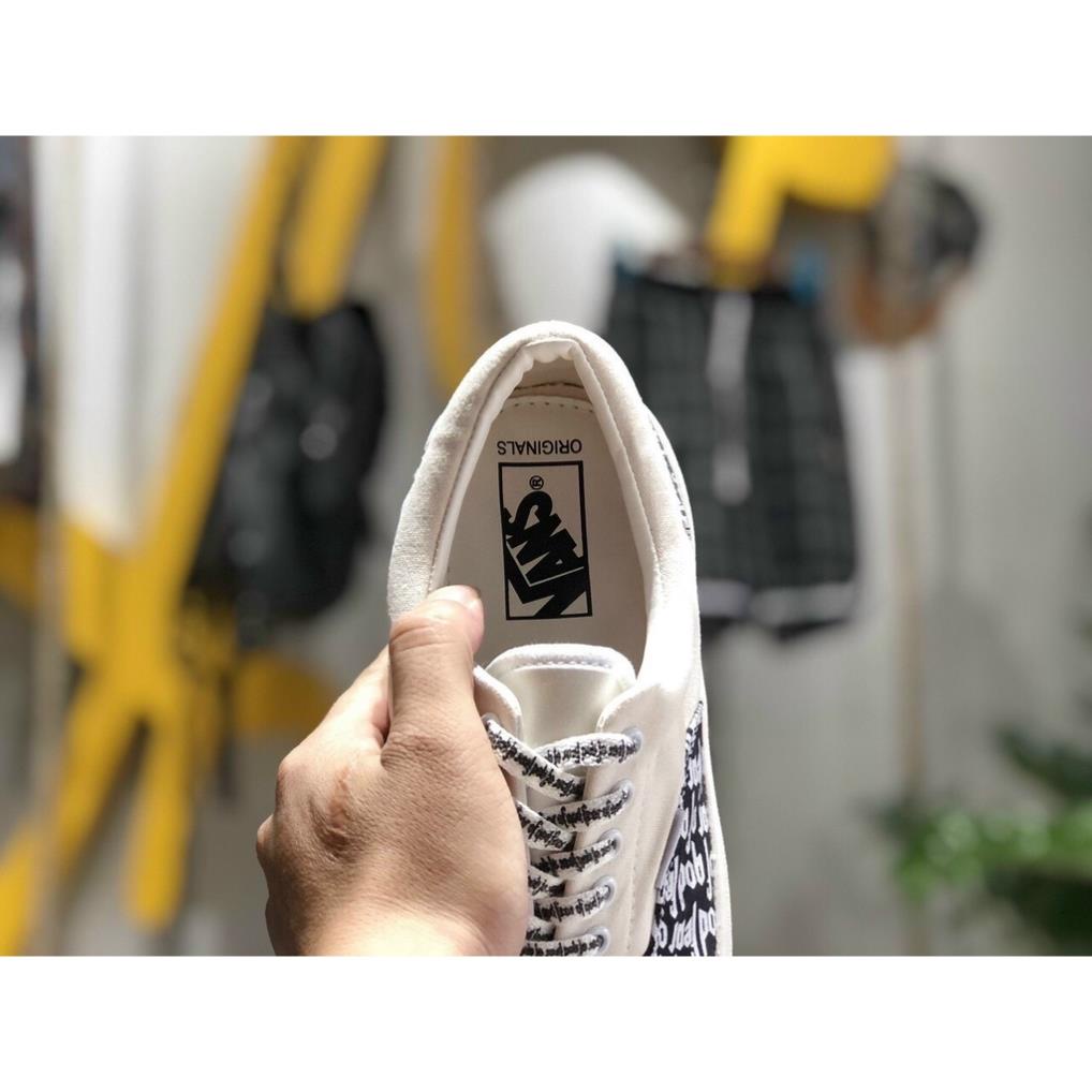 [LiNoShop] GIÀY VANS FOG FEAR OF GOD LÓT GÓT DA - GIÀY VANS CHỮ [Cao cấp][full size] [HàngThật][GiáThật][Video+ẢnhThật]