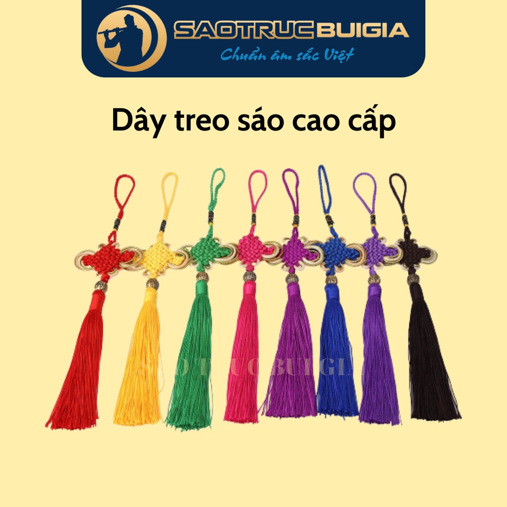 Dây treo cao dấp dành cho sáo trúc - Dây kết đồng tâm nhiều màu - Sáo trúc Bùi Gia chính hãng