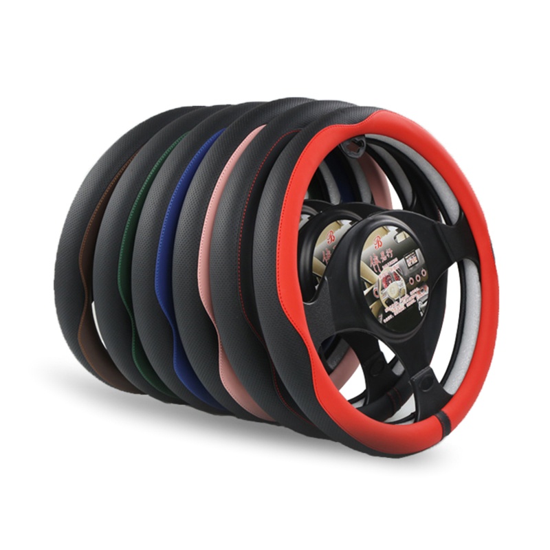 Vỏ Bọc Vô Lăng Tròn Siêu Mỏng Co Giãn Chống Trượt Nhiều Màu Sắc