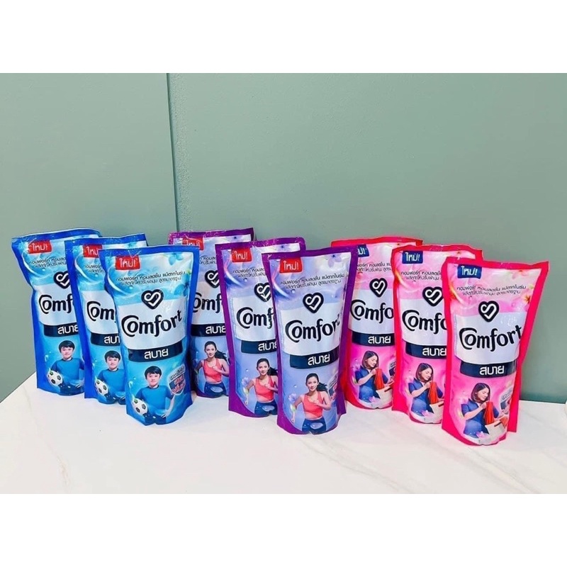 Túi Nước xả Comfort Thái 580ml/túi 🌈 freeship ⚡️ siêu thơm 🎍 chuẩn hàng nội địa Thái