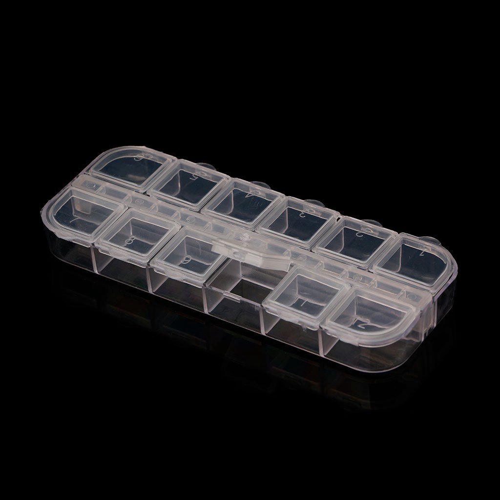 Hộp 12 ngăn đựng đồ trang sức