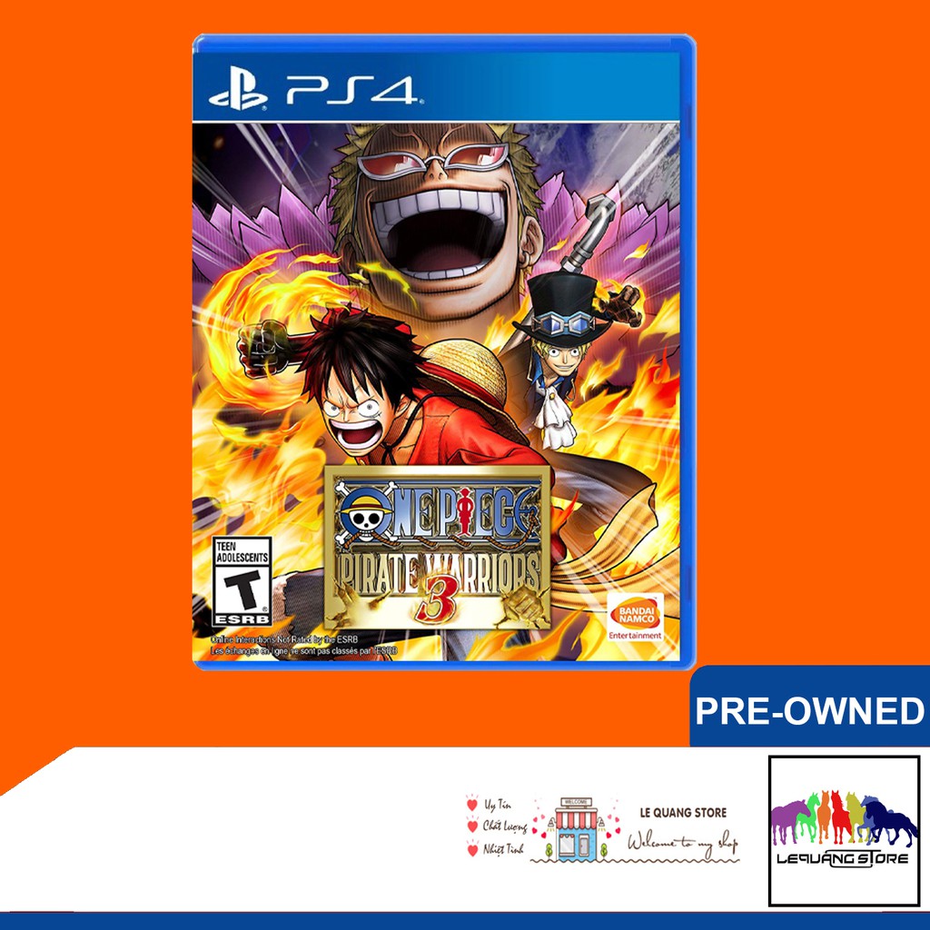 Đĩa game PS4: One Piece: Pirate Warriors 3