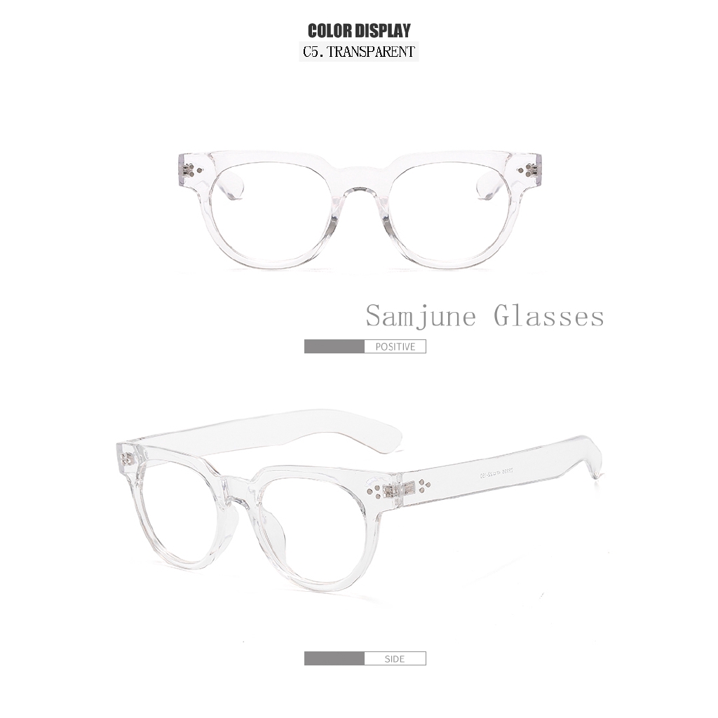 Mắt kính Samjune Z3335 chống ánh sáng xanh phong cách cổ điển cho cả nam và nữ