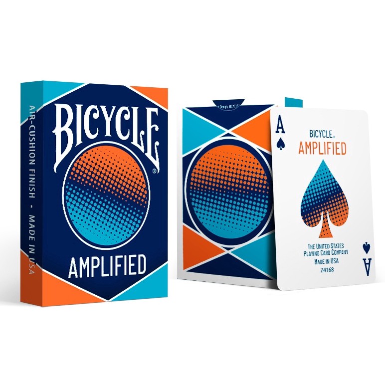 Bicycle Amplified Playing Cards Deck Poker Size USPCC Limited Edition Magic Card Games Magic Props Magic Tricks