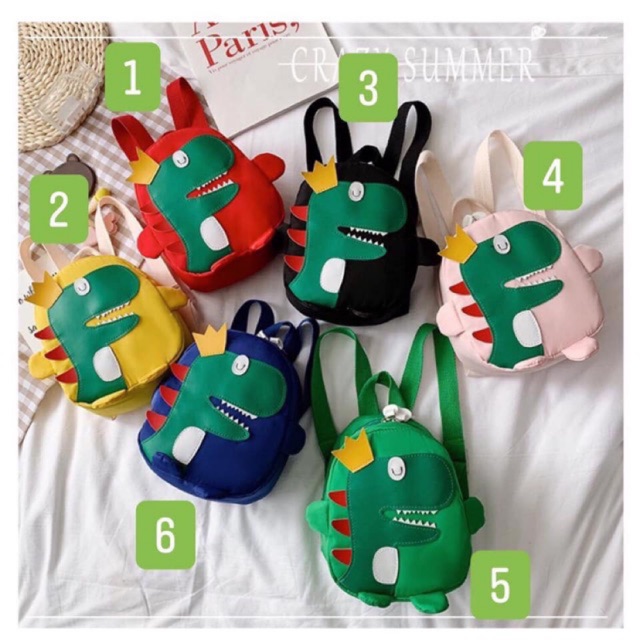 Ba lô khủng long cho bé