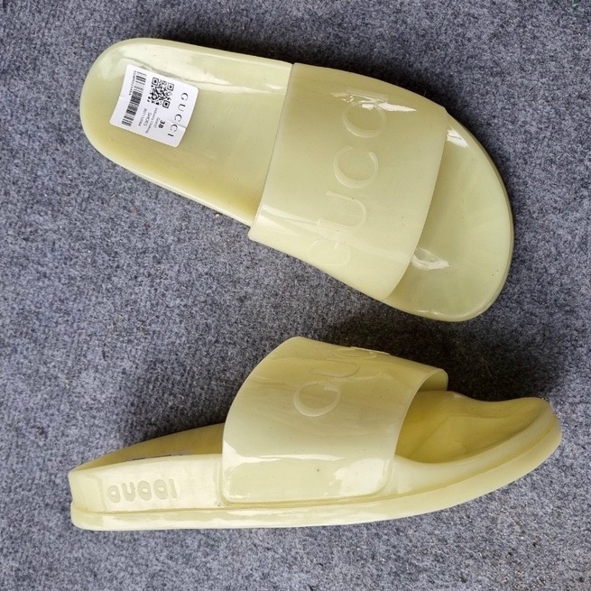 Dép_Gucci trong suốt full size Nam
