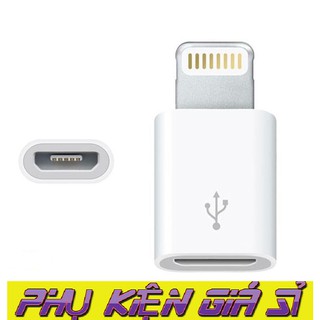 Cổng chuyển đổi từ  Micro USB Sang Lightning Cho Apple IPhone / IPad Mini / Air