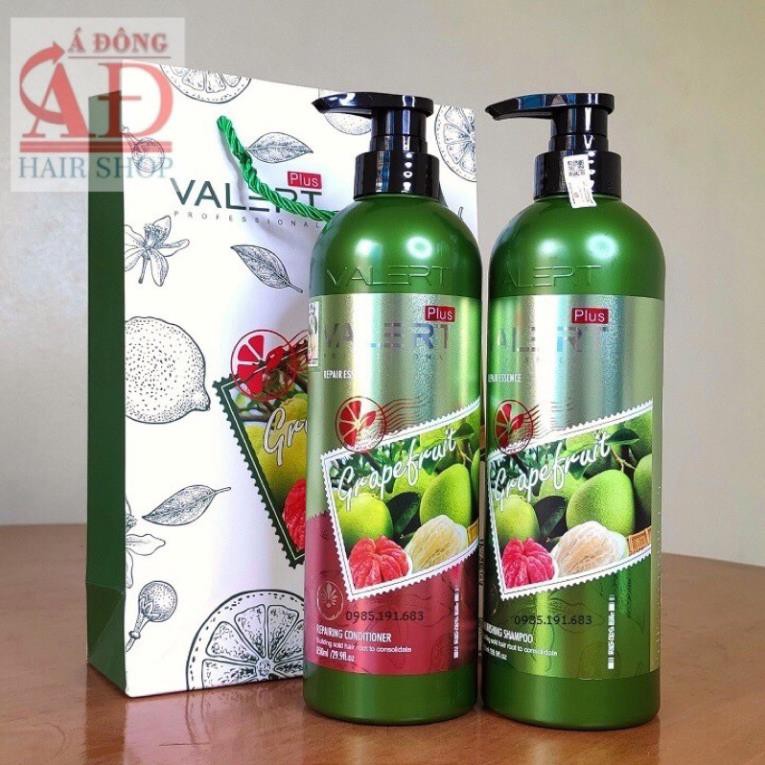 [Chính hãng][Hot] Bộ dầu gội xả bưởi Valert Grapefruit siêu mượt phục hồi ngăn rụng kích thích mọc tóc 850mlx2 (Anh)