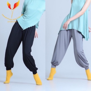 [Sẵn] Quần múa ống bo nam nữ 3311-Múa dân gian, đương đại