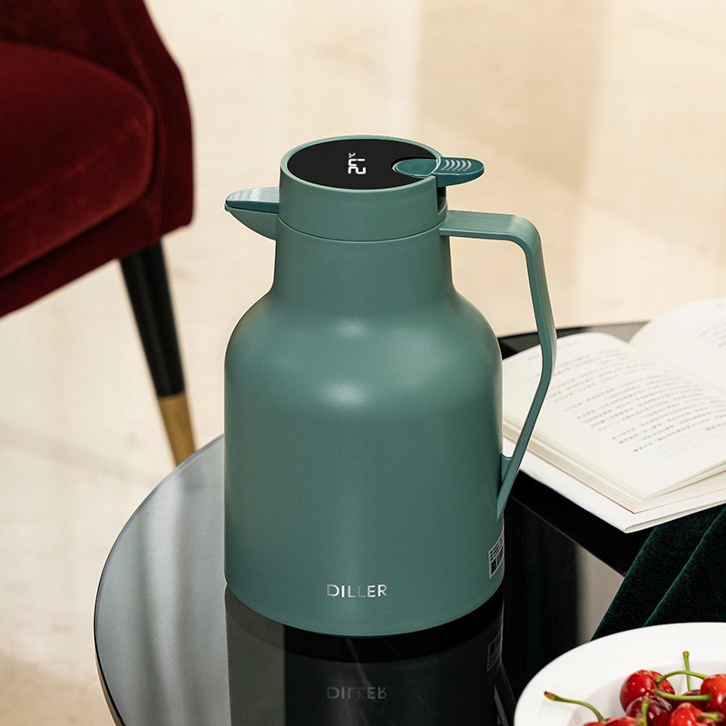 Bình giữ nhiệt Diller 8973/8974 thép không gỉ hiển thị đèn LED chất lượng cao 1.5L