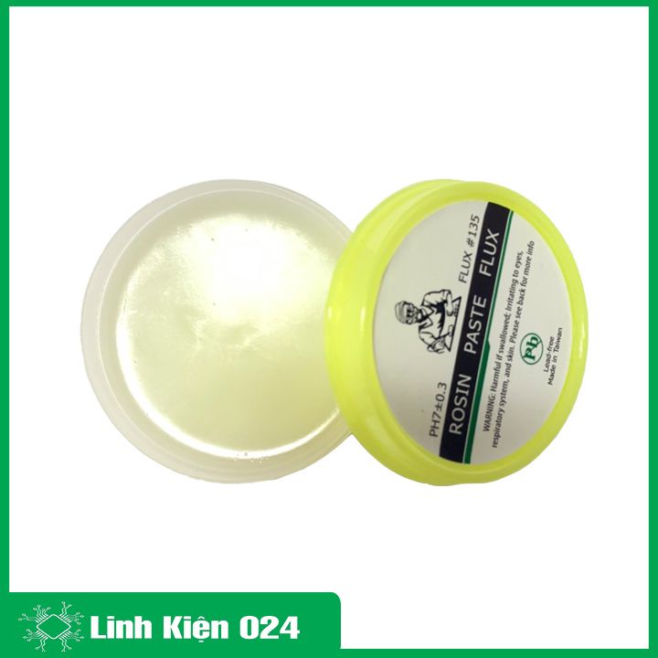 Mỡ hàn không chì bảo vệ sức khỏe Rosin Paste Flux PGA khối lượng 150g