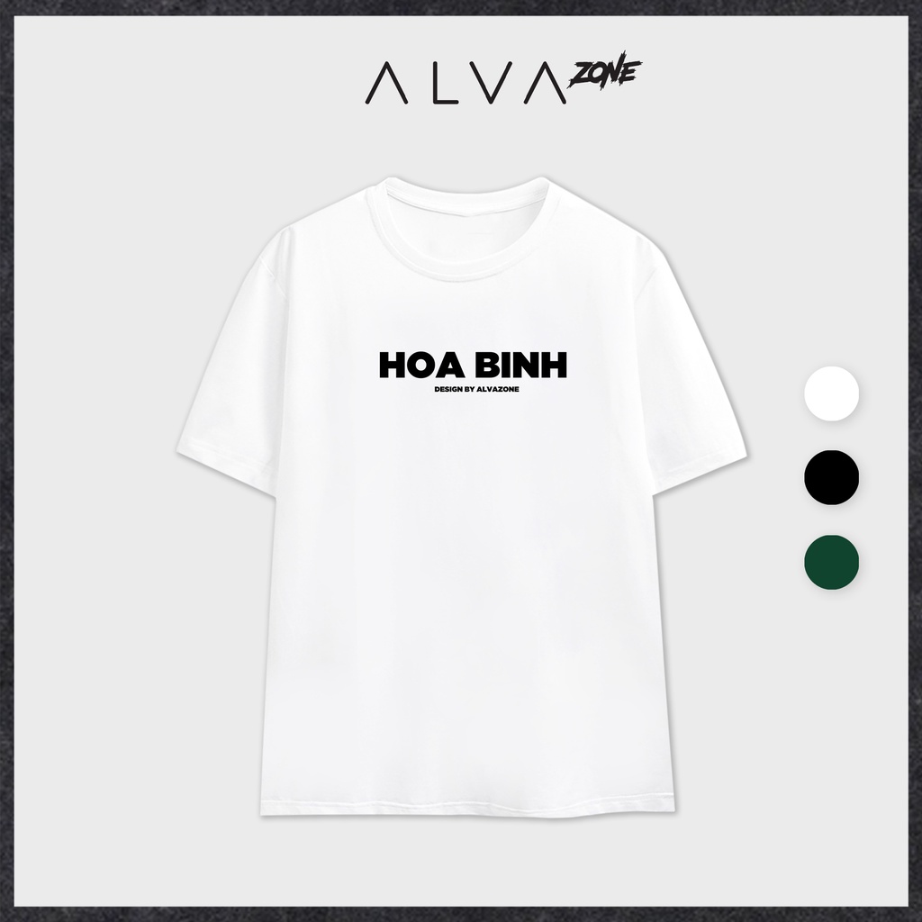 Áo Thun Hòa Bình LocalBrand Phông Cổ Tròn Tay Lỡ Unisex Nam Nữ Thế Hệ Genz