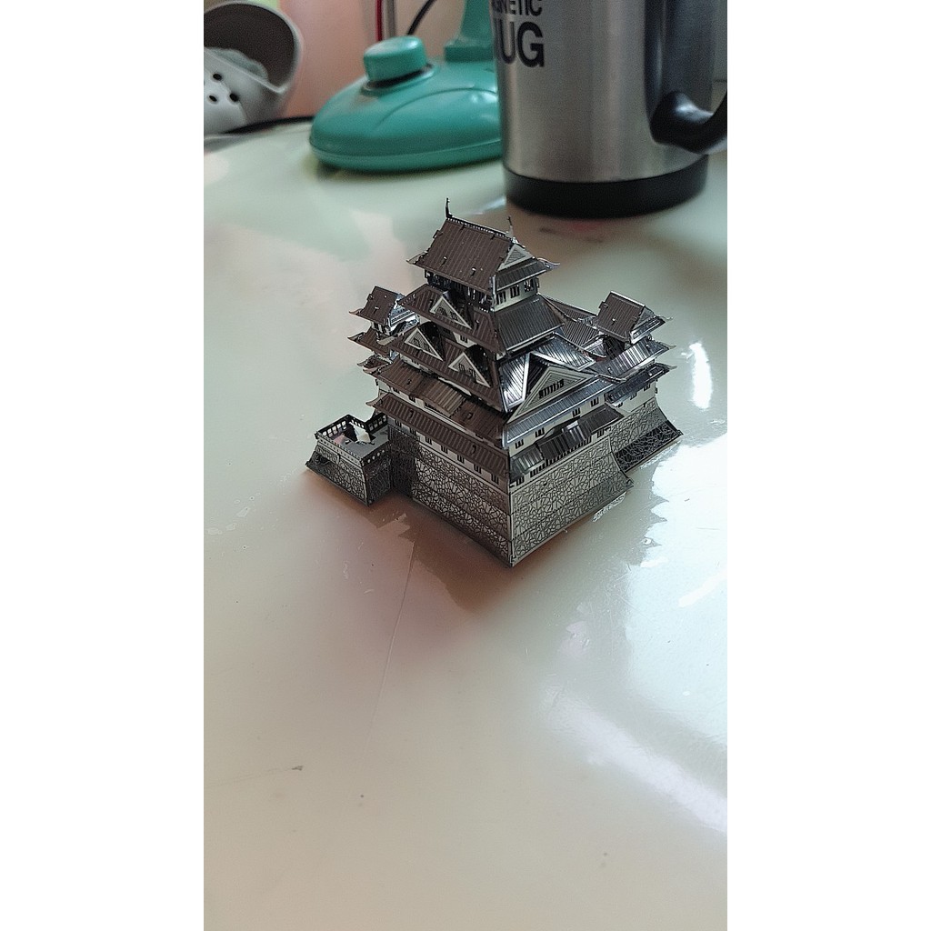 Mô Hình Lắp Ráp 3d Thành Himeji - Hạc Trắng