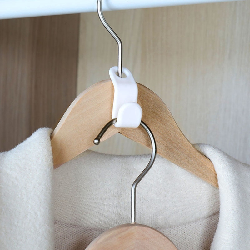 6Pcs Wardrobe Space-saving hanger Hook / Closet Hanging Hook