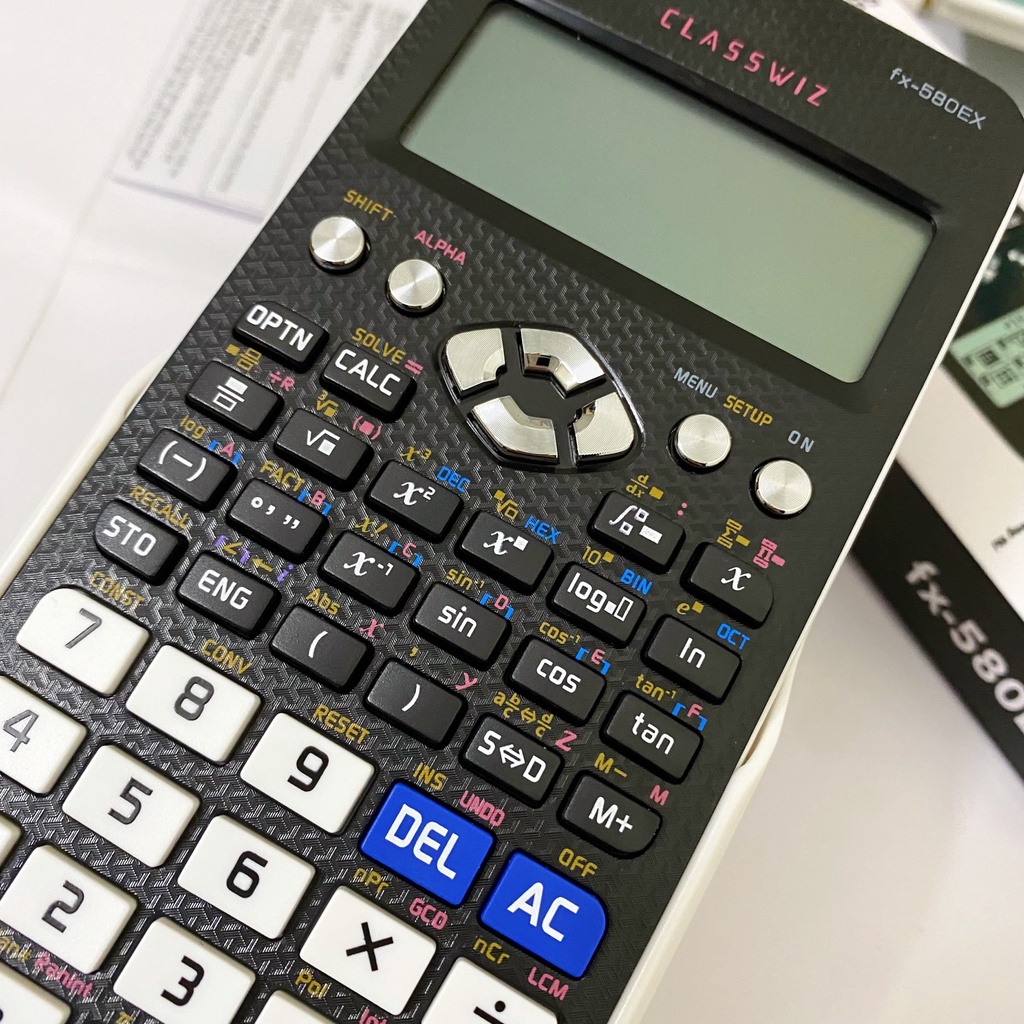 Máy Tính Cầm Tay FX580 EX - Máy Tính Học Sinh FX 580 EX Giá Rẻ