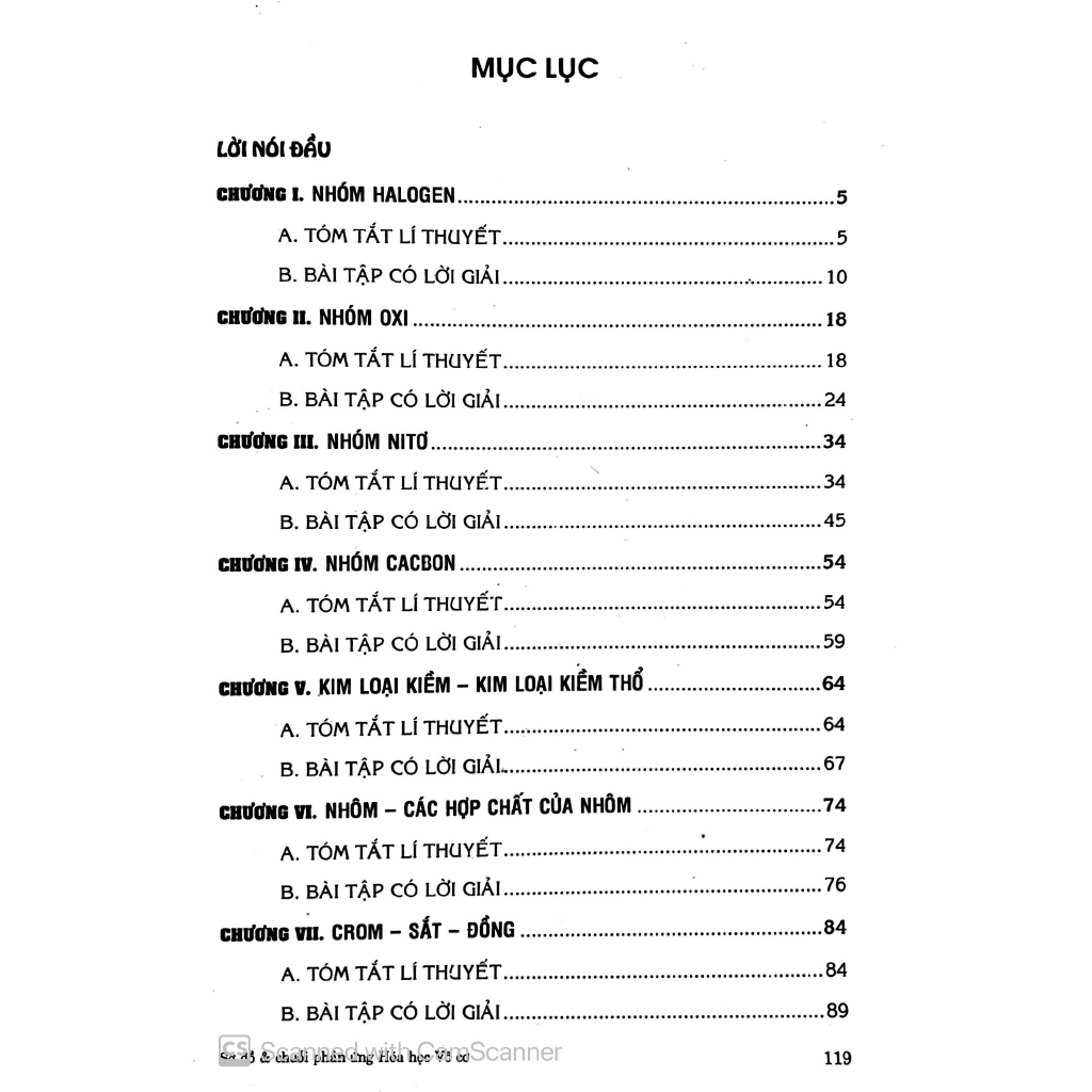 Sách - Sơ Đồ Và Chuỗi Phản Ứng Hóa: Vô Cơ  10-11-12