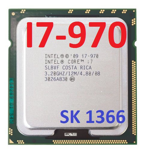 cpu máy bàn PC i7-970 chíp PC i7-970 socket 1366 chíp 6 nhân 12 luồng