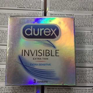 Bao cao su Durex Invisible ( che tên sản phẩm khi giao hàng)